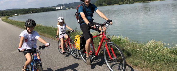 voyage à vélo en famille